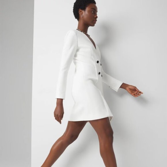 new WHITE HOUSE BLACK MARKET double breasted blazer dress - Picture 2 of 4